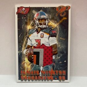 Jameis Winston Buccaneers Custom Jersey Card (077)